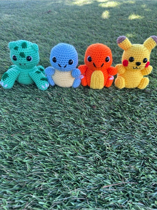 Handmade Other - Pokémon Set of 4